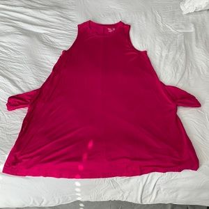 Time and Tru hot pink tank dress